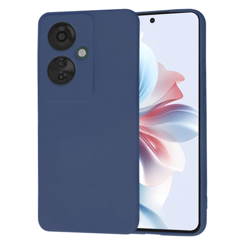 Husa silicon Oppo Reno11 F Techsuit SoftFlex, bleumarin