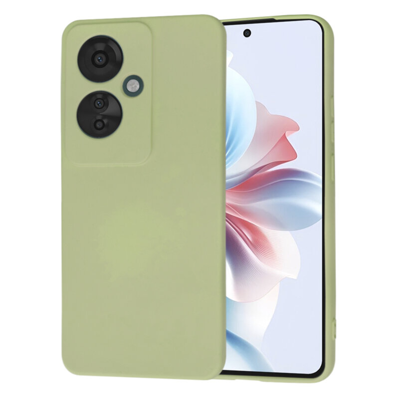 Husa silicon Oppo Reno11 F Techsuit SoftFlex, verde