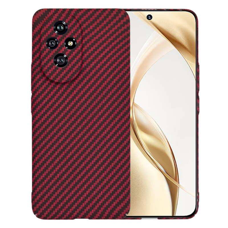 Husa Honor 200 Techsuit Carbonite FiberShell, rosu