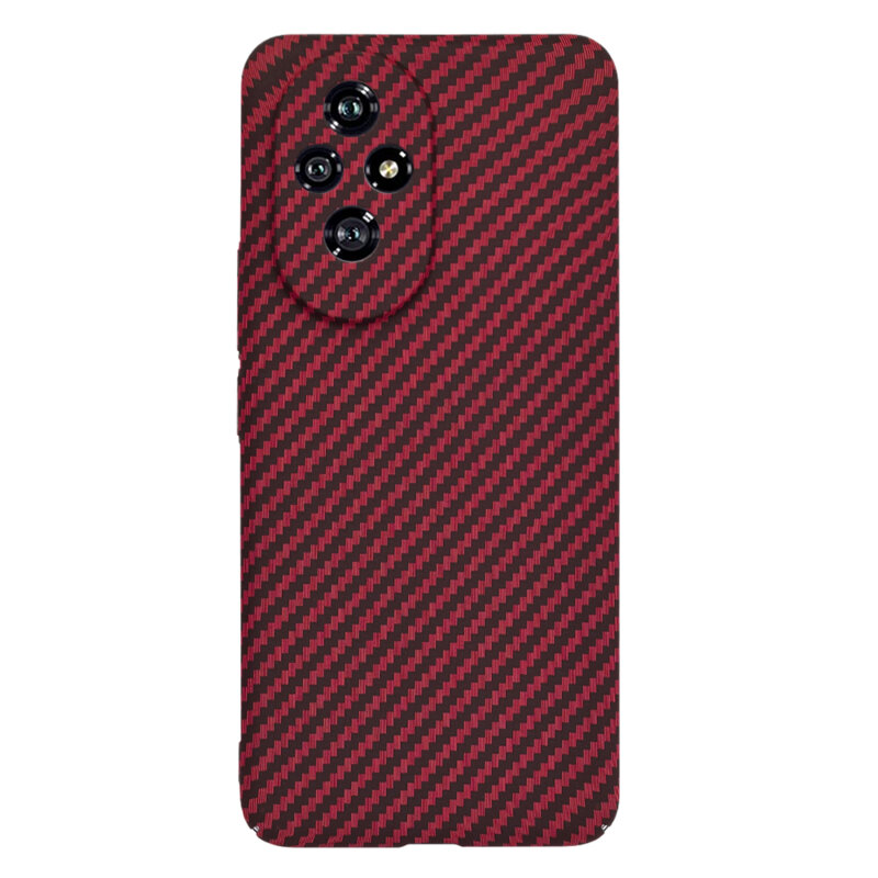 Husa Honor 200 Techsuit Carbonite FiberShell, rosu