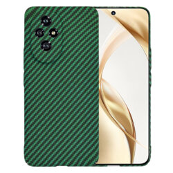 Husa Honor 200 Techsuit Carbonite FiberShell, verde