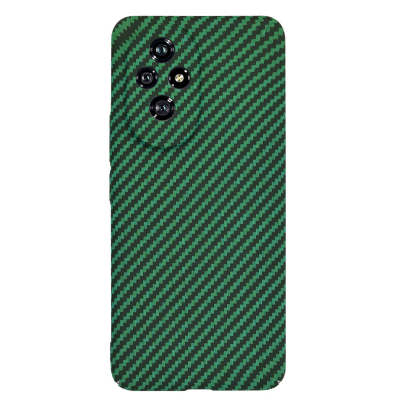 Husa Honor 200 Techsuit Carbonite FiberShell, verde