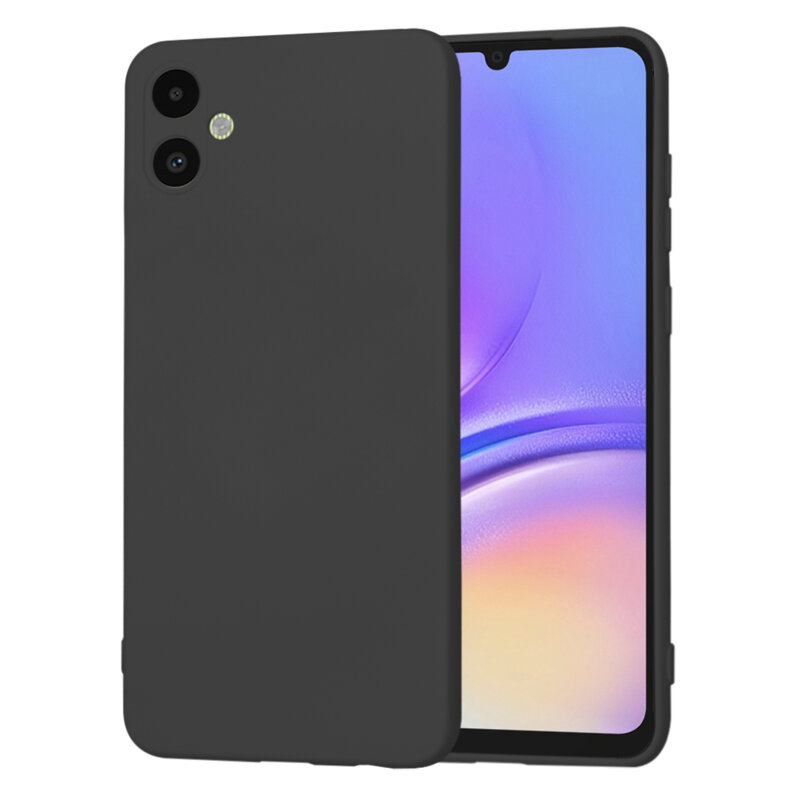 Husa silicon Samsung Galaxy A05 Techsuit SoftFlex, negru