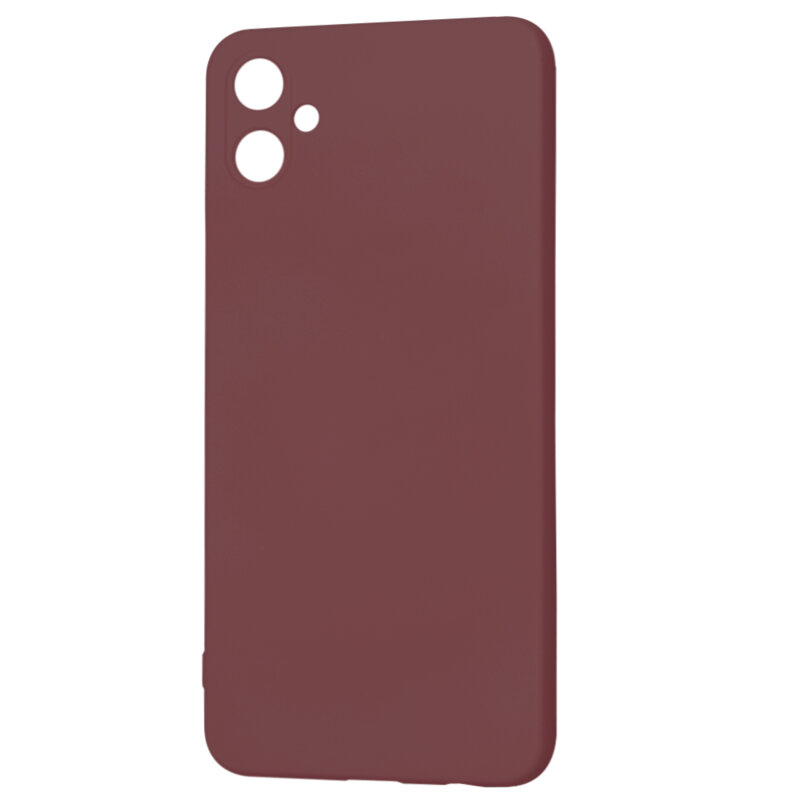 Husa silicon Samsung Galaxy A05 Techsuit SoftFlex, bordo