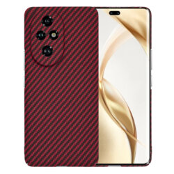 Husa Honor 200 Pro Techsuit Carbonite FiberShell, rosu