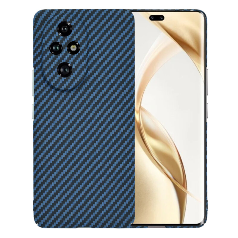 Husa Honor 200 Pro Techsuit Carbonite FiberShell, cyan