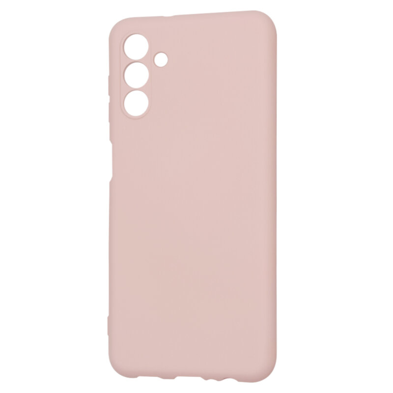 Husa silicon Samsung Galaxy A13 5G Techsuit SoftFlex, roz pudra