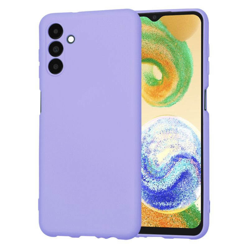 Husa silicon Samsung Galaxy A04S Techsuit SoftFlex, violet