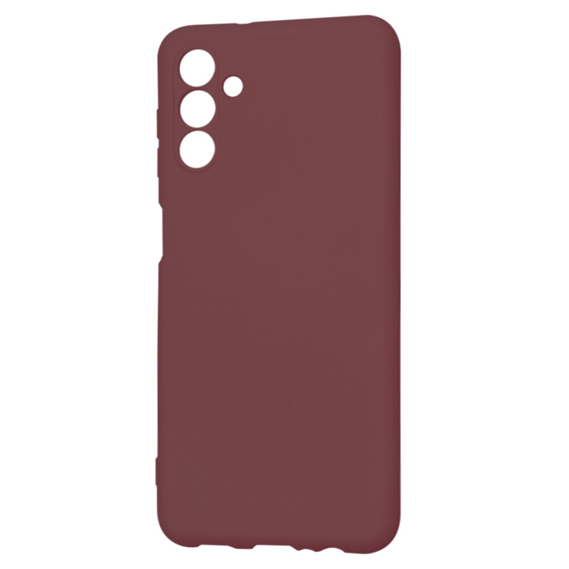 Husa silicon Samsung Galaxy A04S Techsuit SoftFlex, bordo