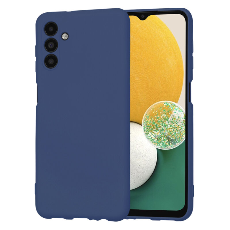Husa silicon Samsung Galaxy A13 5G Techsuit SoftFlex, bleumarin