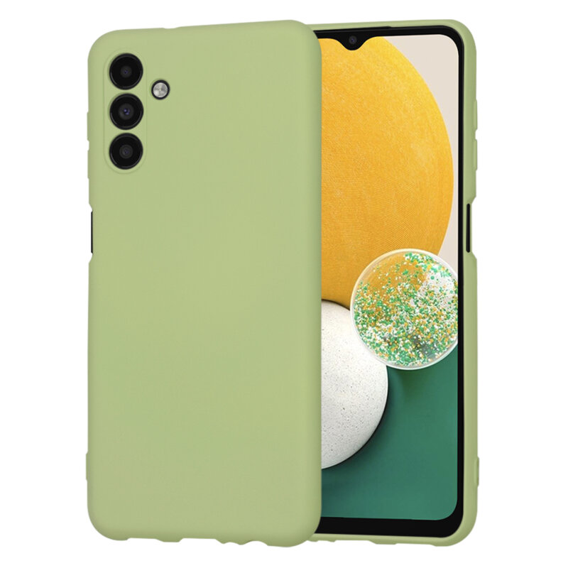 Husa silicon Samsung Galaxy A13 5G Techsuit SoftFlex, verde