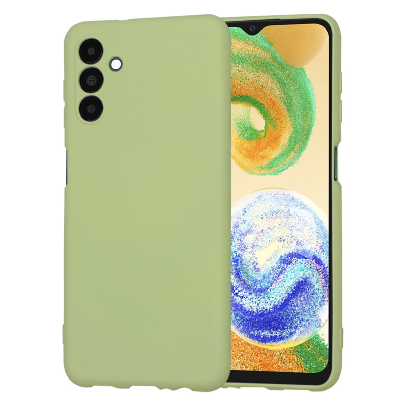Husa silicon Samsung Galaxy A04S Techsuit SoftFlex, verde