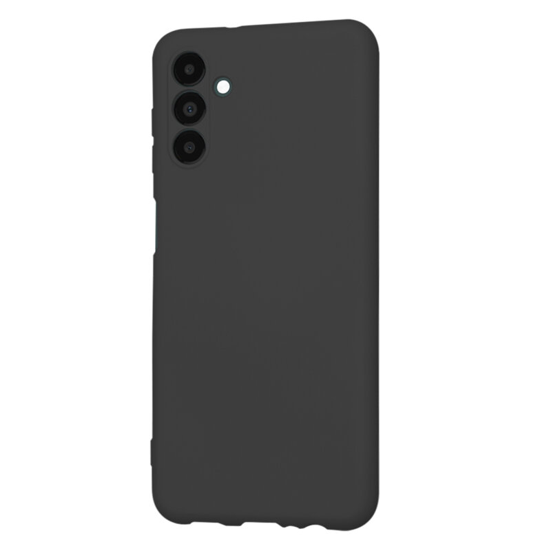 Husa silicon Samsung Galaxy A04S Techsuit SoftFlex, negru