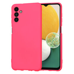 Husa silicon Samsung Galaxy A13 5G Techsuit SoftFlex, fucsia