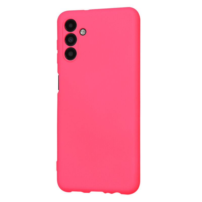 Husa silicon Samsung Galaxy A13 5G Techsuit SoftFlex, fucsia