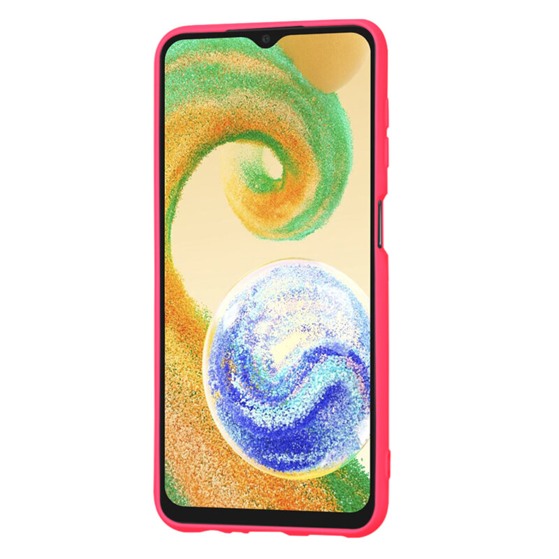 Husa silicon Samsung Galaxy A04S Techsuit SoftFlex, fucsia