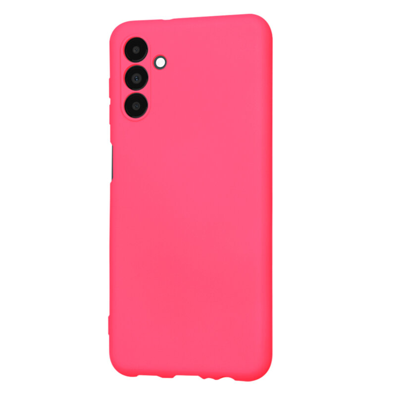 Husa silicon Samsung Galaxy A04S Techsuit SoftFlex, fucsia