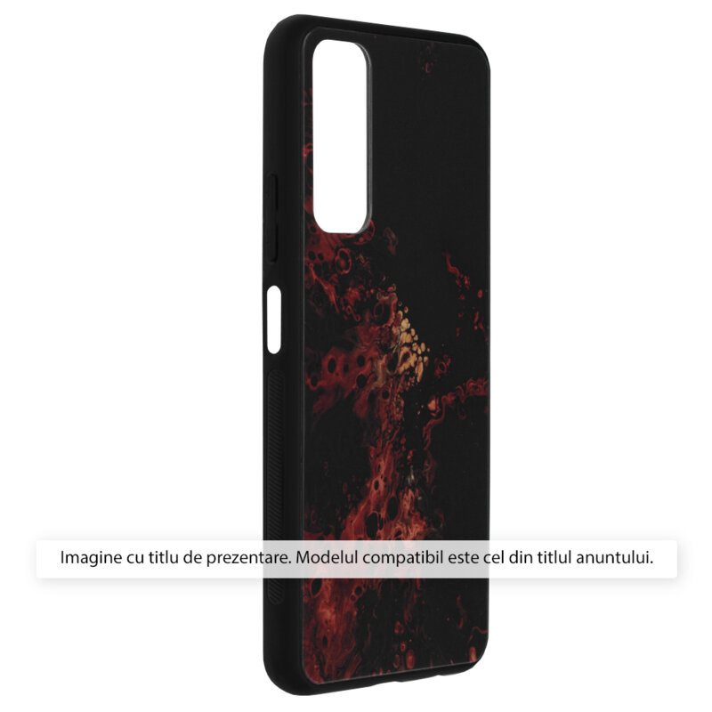 Husa Samsung Galaxy A16 Techsuit Glaze, Red Nebula