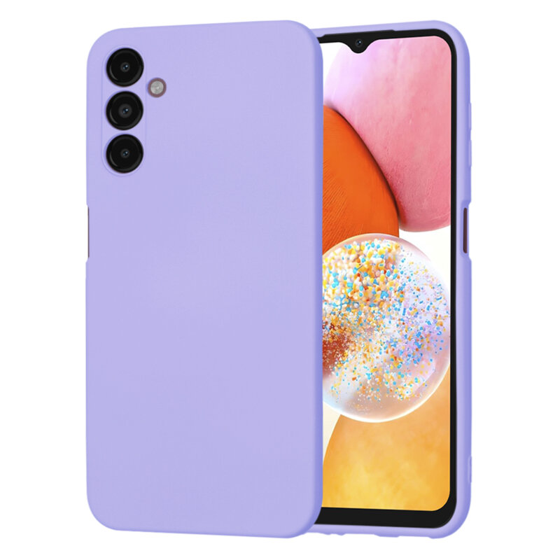 Husa silicon Samsung Galaxy A14 4G Techsuit SoftFlex, violet