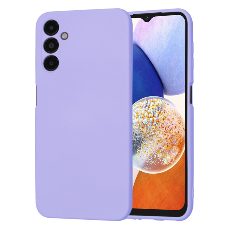 Husa silicon Samsung Galaxy A14 5G Techsuit SoftFlex, violet