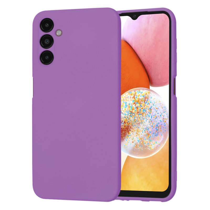 Husa silicon Samsung Galaxy A14 4G Techsuit SoftFlex, mov
