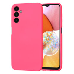 Husa silicon Samsung Galaxy A14 4G Techsuit SoftFlex, fucsia