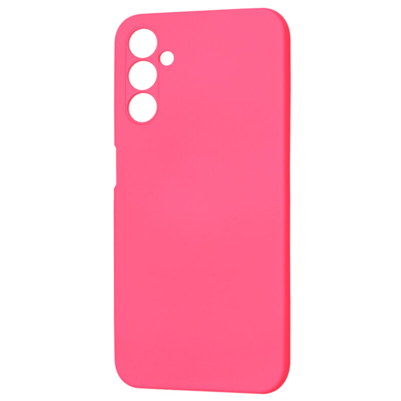 Husa silicon Samsung Galaxy A14 5G Techsuit SoftFlex, fucsia