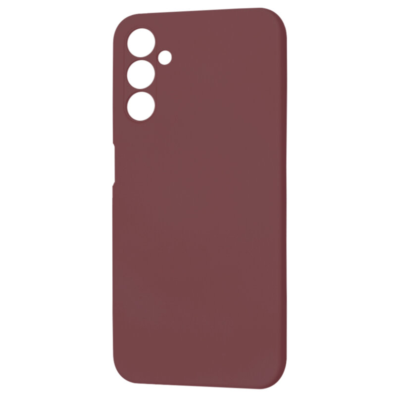 Husa silicon Samsung Galaxy A14 5G Techsuit SoftFlex, bordo