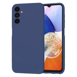 Husa silicon Samsung Galaxy A14 5G Techsuit SoftFlex, bleumarin