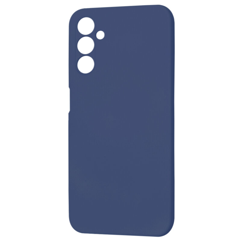 Husa silicon Samsung Galaxy A14 5G Techsuit SoftFlex, bleumarin