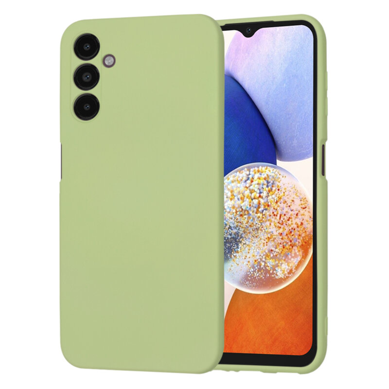 Husa silicon Samsung Galaxy A14 5G Techsuit SoftFlex, verde
