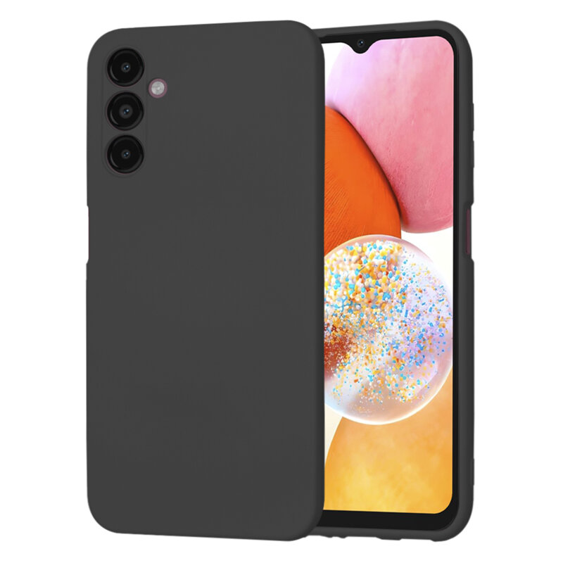 Husa silicon Samsung Galaxy A14 4G Techsuit SoftFlex, negru