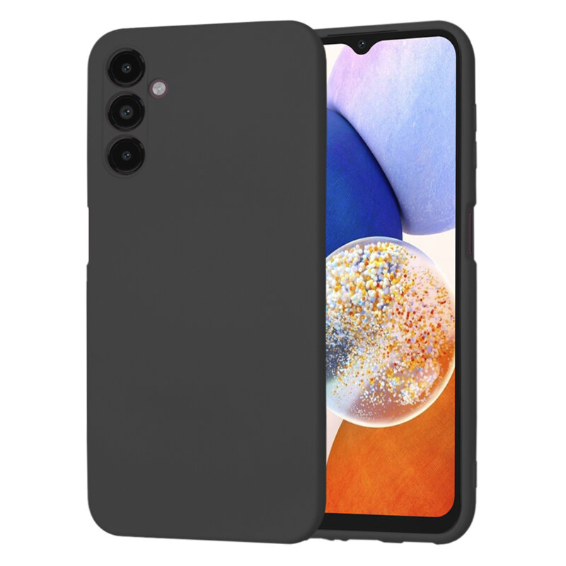 Husa silicon Samsung Galaxy A14 5G Techsuit SoftFlex, negru