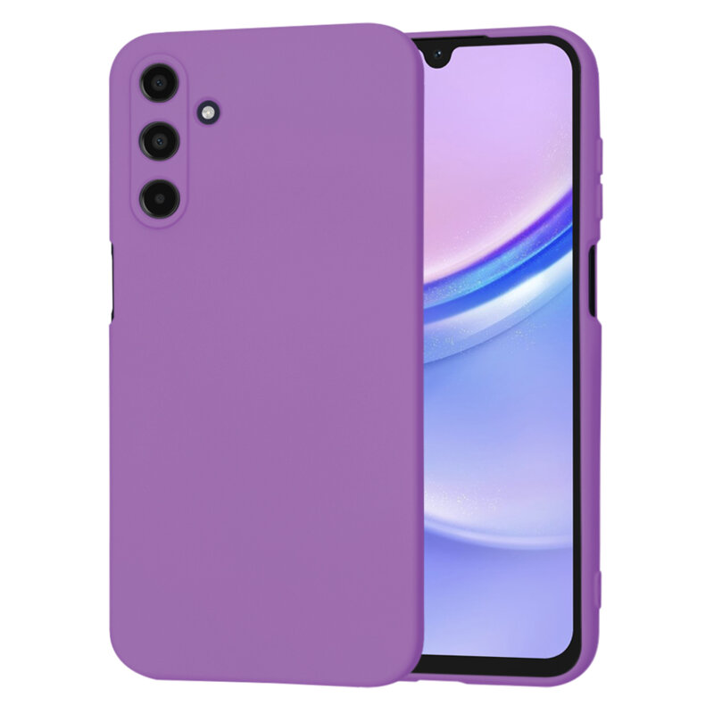 Husa silicon Samsung Galaxy A15 4G Techsuit SoftFlex, mov