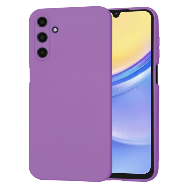 Husa silicon Samsung Galaxy A15 5G Techsuit SoftFlex, mov