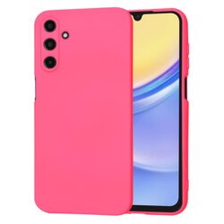 Husa silicon Samsung Galaxy A15 5G Techsuit SoftFlex, fucsia