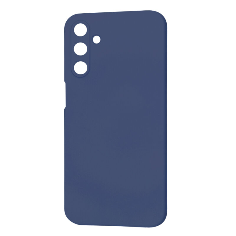 Husa silicon Samsung Galaxy A15 4G Techsuit SoftFlex, bleumarin