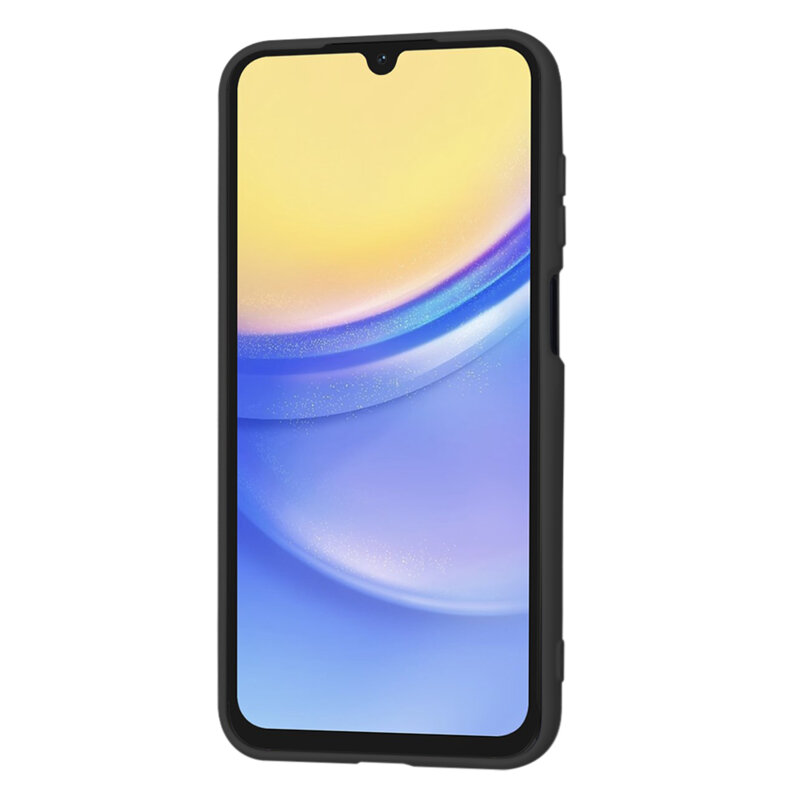 Husa silicon Samsung Galaxy A15 5G Techsuit SoftFlex, negru