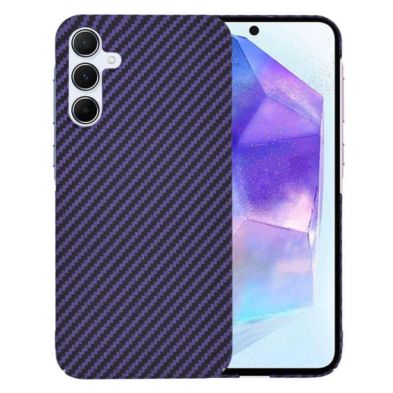 Husa Samsung Galaxy A55 5G Techsuit Carbonite FiberShell, mov