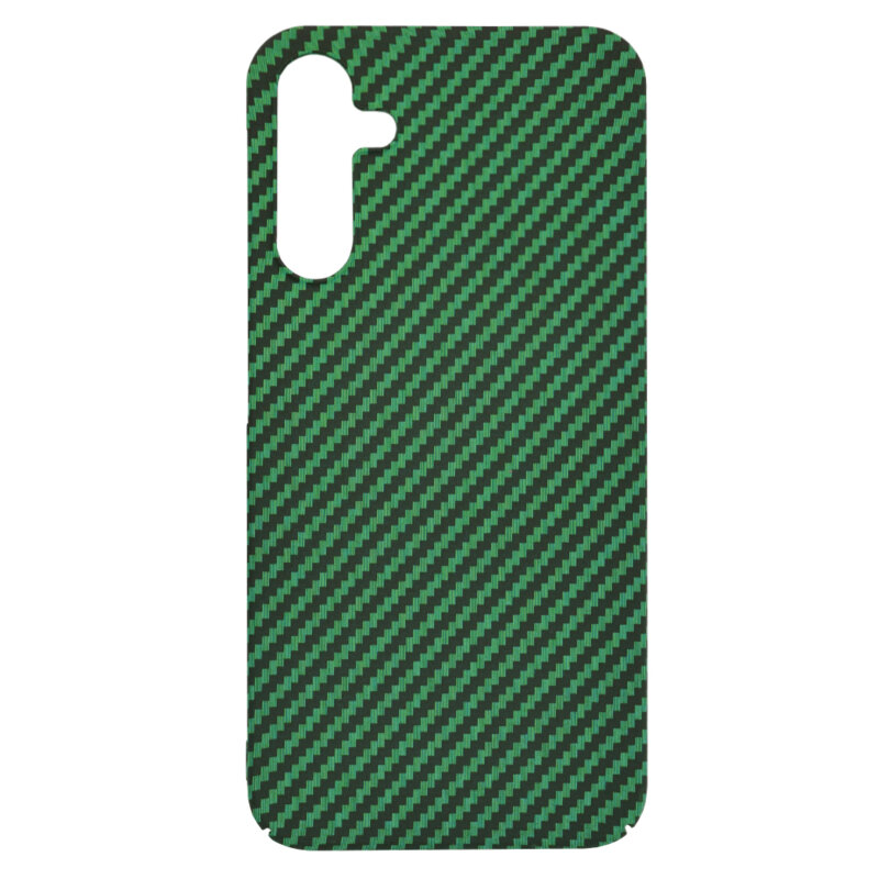Husa Samsung Galaxy A55 5G Techsuit Carbonite FiberShell, verde