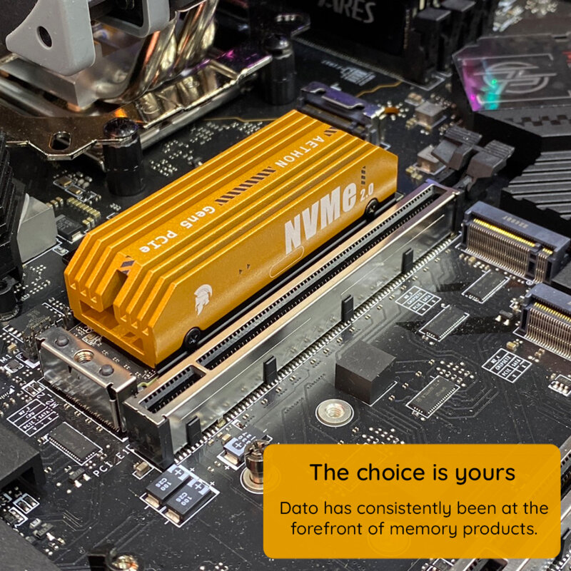 Hard intern SSD 1TB Dato Ares Aethon, PCIe Gen5x4, 12000MB/s, ARSAT-1TB