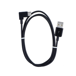 Cablu de date 90 USB-USB-C 2M - Negru