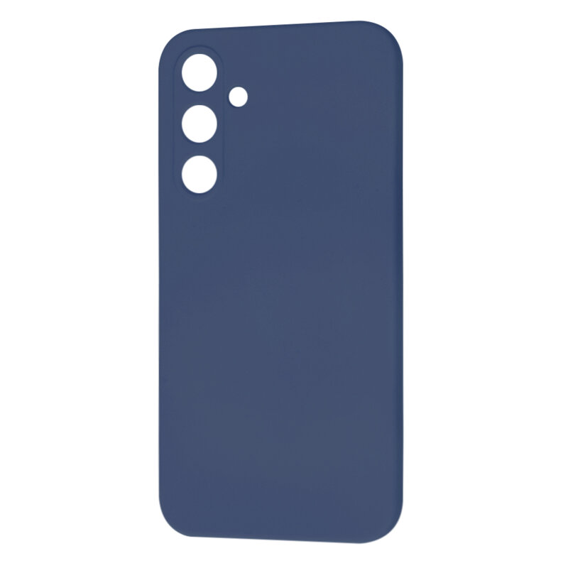 Husa silicon Samsung Galaxy A35 5G Techsuit SoftFlex, bleumarin