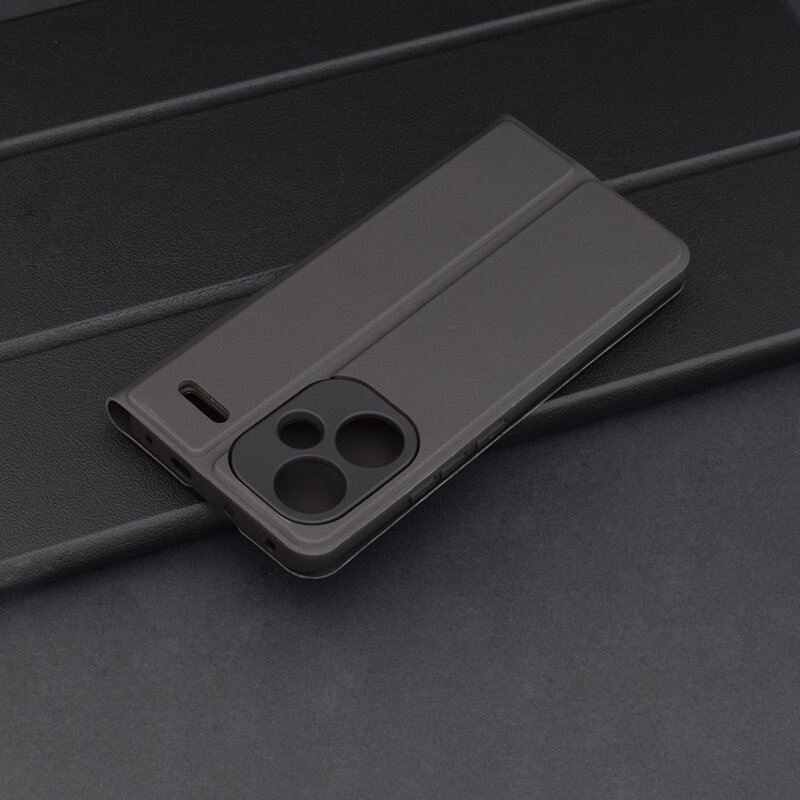 Husa Xiaomi Redmi Note 13 Pro+ 5G Techsuit Magskin Book, negru