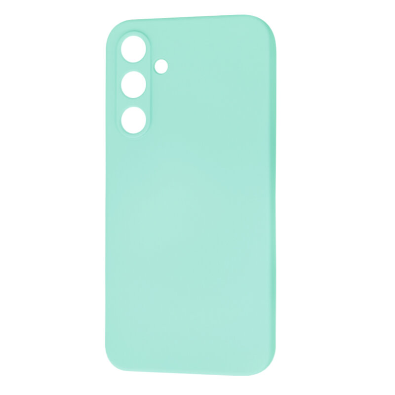 Husa silicon Samsung Galaxy A55 5G Techsuit SoftFlex, turcoaz