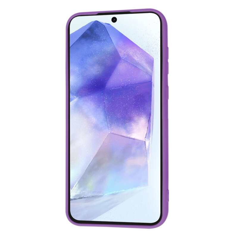 Husa silicon Samsung Galaxy A55 5G Techsuit SoftFlex, mov