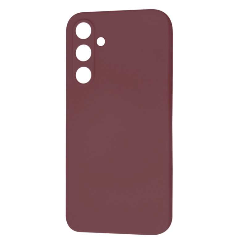 Husa silicon Samsung Galaxy A55 5G Techsuit SoftFlex, bordo