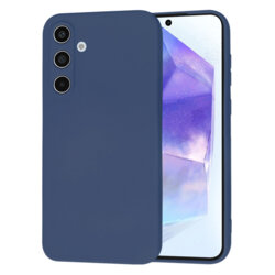 Husa silicon Samsung Galaxy A55 5G Techsuit SoftFlex, bleumarin