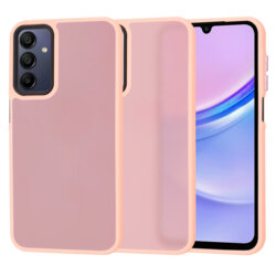 Husa Samsung Galaxy A15 4G Techsuit HaloFrost Series, roz