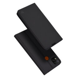 Husa Xiaomi Redmi 9C Techsuit Magskin Book, negru